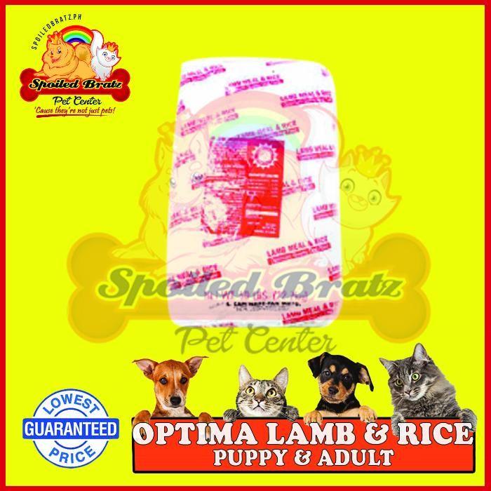 optima lamb and rice