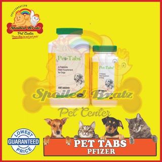 Pet Tabs Pfizer Palatable Dog Feed Supplement LOWEST PRICE