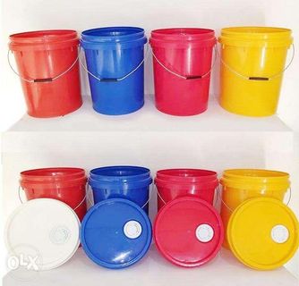 Pail Bucket Plastic Container Pails Buckets Brand New Food grade