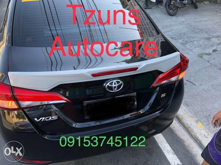 2019 Toyota Vios Prime Ducktail Spoiler W Led Car Parts Accessories Body Parts And Accessories On Carousell