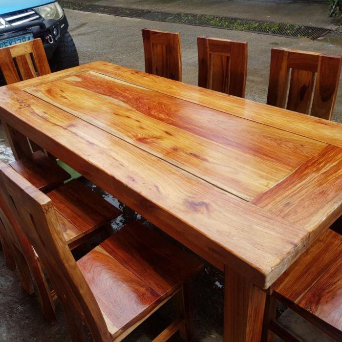 solid narra dining table