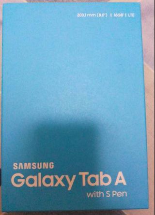 Samsung Galaxy Tab A with S pen 16GB