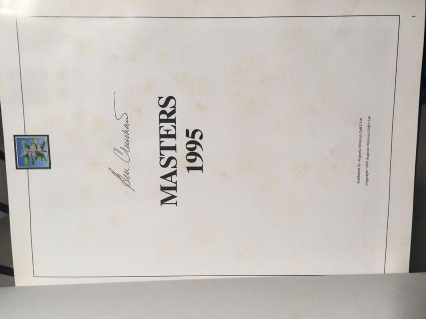 Golf Masters Augusta 1995 (Category: Golf) located in Makati City. Submitted by silver_ben (Listing ID 238602493, Image 3). Description: Vintage Rare Collectible.