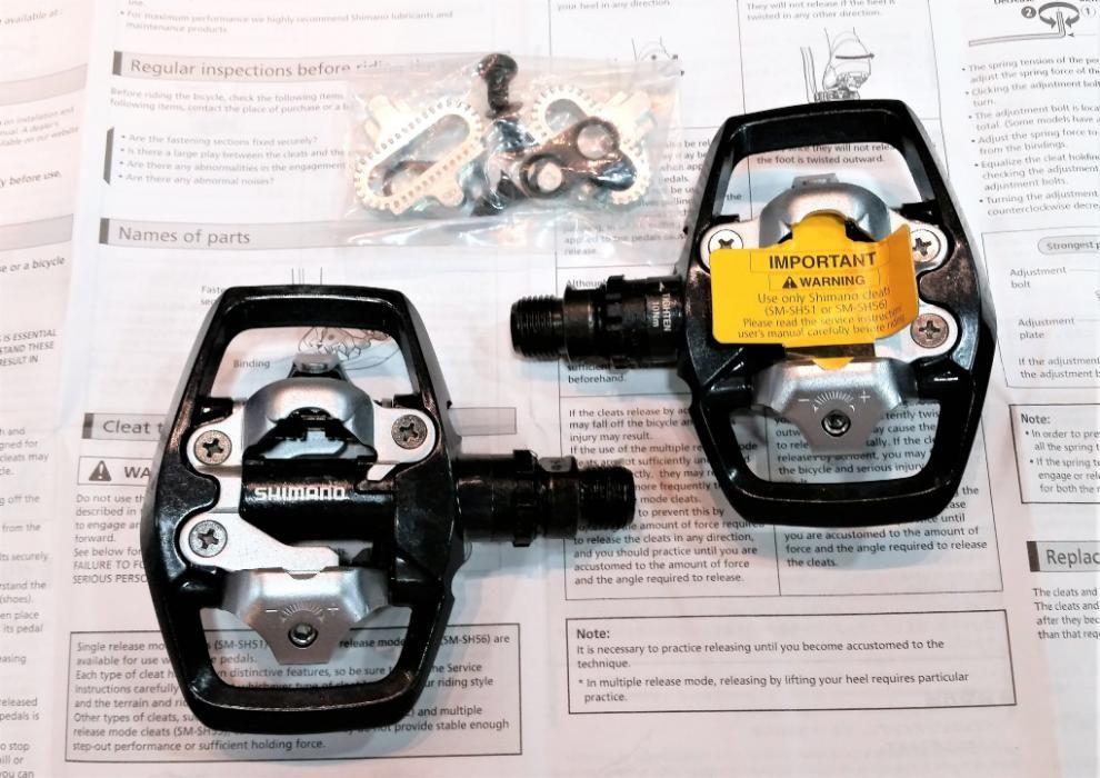 shimano pd 58 pedals