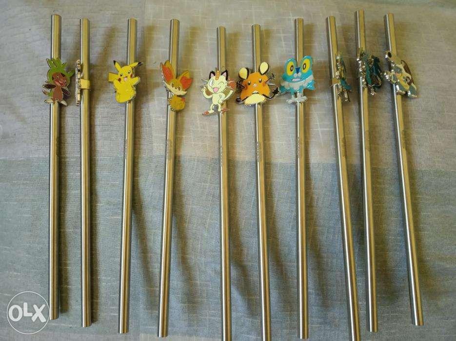 Completed the 7-11 GULP x Pokémon Metal Straw set! : r/Philippines