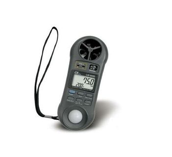 Environment Meter, (7-in-1) Anemometer, Light Meter, Barometer, Hygrometer, Thermometer, Lutron, LM-9000