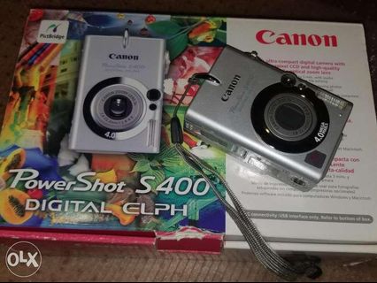 Canon PowerShot S400 Battery charger CB2LS Battery pack NB1LH 37V