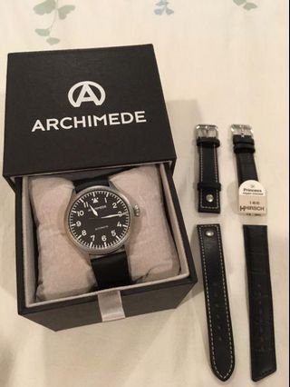 Archimede Pilot 36mm Men s Fashion Watches Accessories