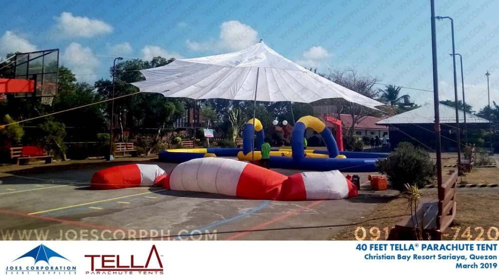 Umbrellalike parachute tents for big venues outdoor events weddings