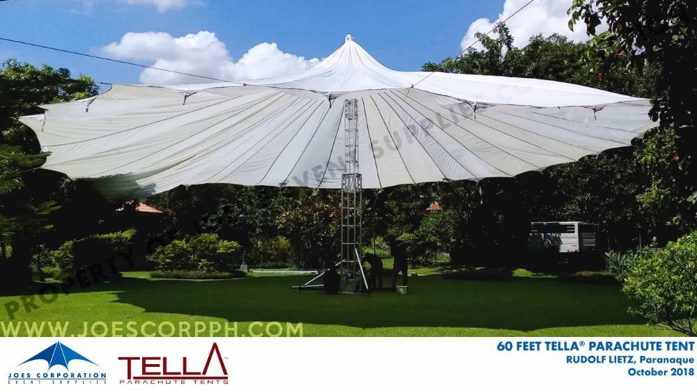 For Sale! PARACHUTE TENT parabolic tent umbrella tent carnival tent