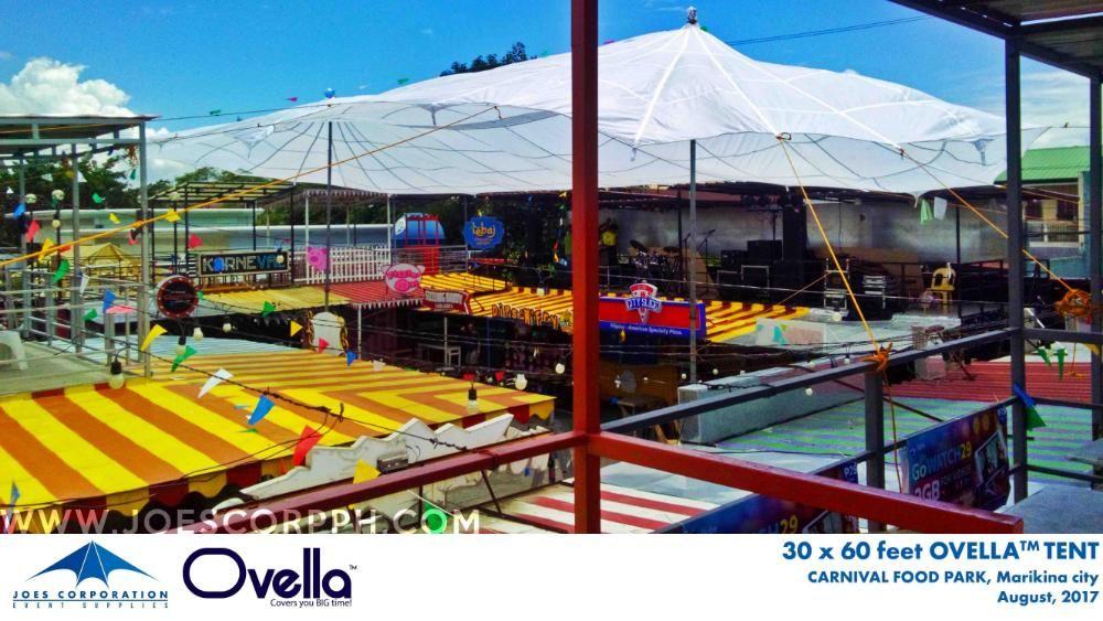 OVAL shape parachute tent for outdoor events garden weddings functions