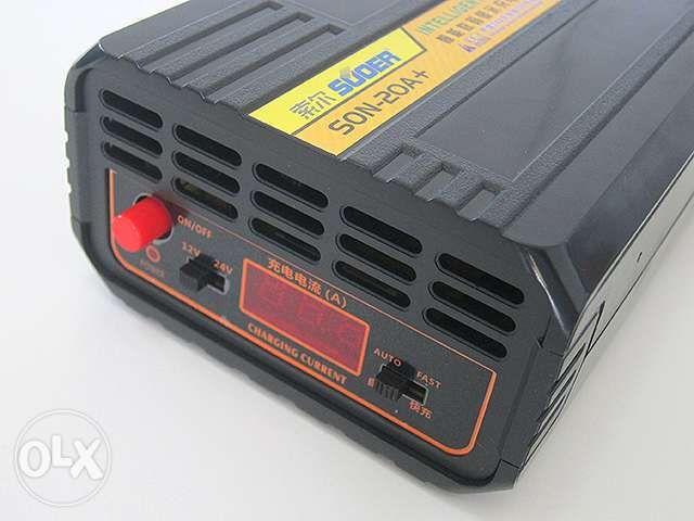 Automatic Smart Car Battery Charger 20A LCD 12V 24V, Furniture & Home ...