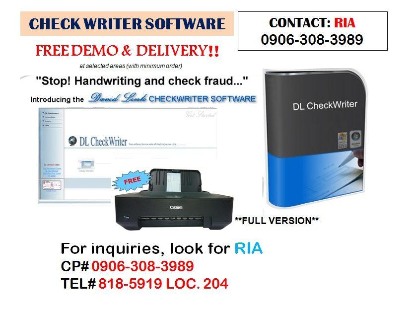 check_writer_software_free_printer_biometrics_shredder_binder_stamping ...