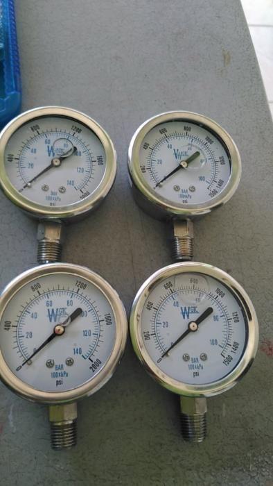 Hydraulic Pressure Gauge, Commercial & Industrial, Construction Tools ...