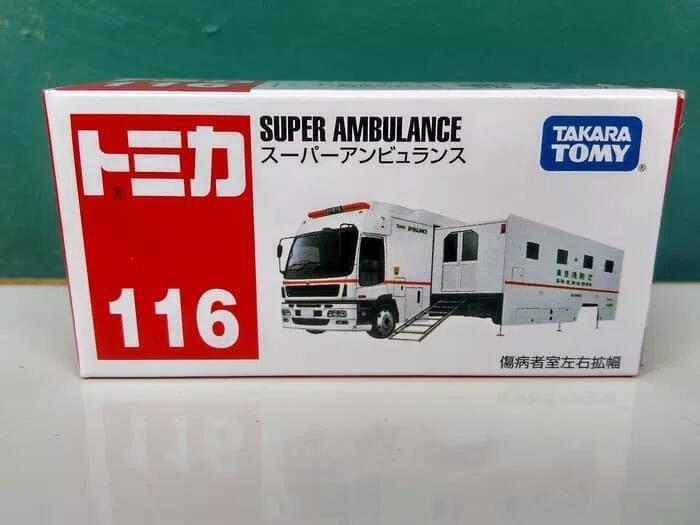 Takara Tomy Super Ambulance Scale Model Toy Car Die Cast, Babies & Kids ...