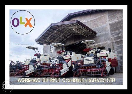 Rice and Corn Combine Harvester Agrimac 88HP Rice and Corn Combine Harvester Agrimac 88HP