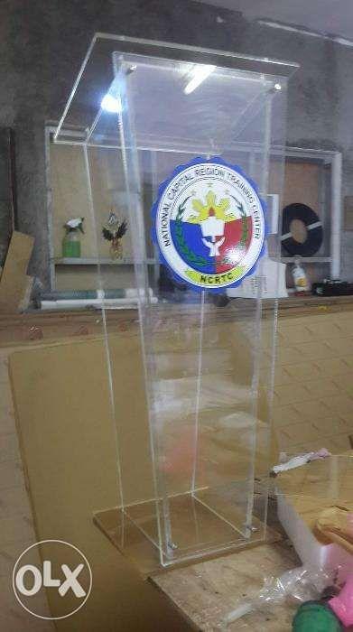 Customized Podium, Lectern, Rostrum, Made of Acrylic, Wood, Stainless ...