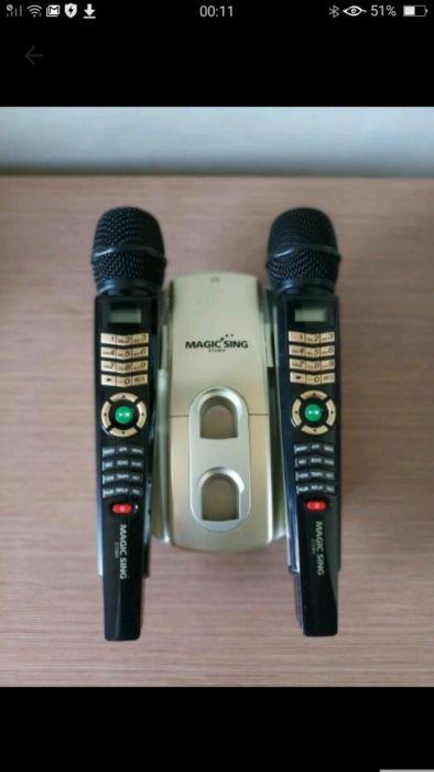 Magic sing diamond et23kh (Category: Other Audio Equipment) located in Manila. Submitted by catherine.catherine4 (Listing ID 238625418, Image 2). Description: *Magic sing diamond edition et23kh *High definition with hdmi output *2 wireless digital diamond microphones *Songbook *Hd movie and music playback *high definition picture and video background *Personalized video and picture background *turns any device into a remote control via bluetooth 