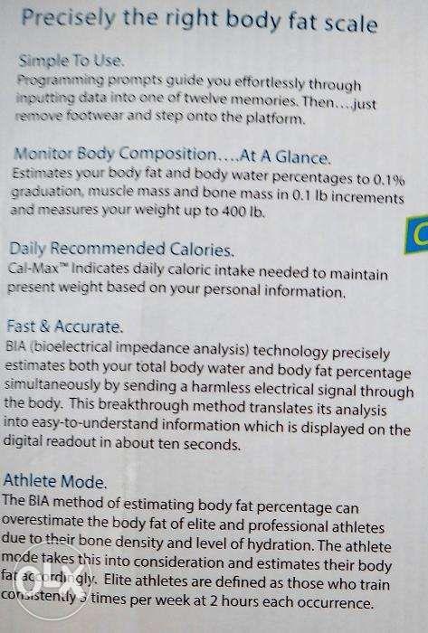 Taylor Glass Body Composition Digital Bathroom Scale, BIA Technology,  Estimates Body Fat, Muscle Mass, and Body Water, 400 lb Capacity, User