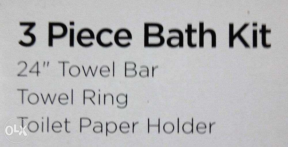 Delta 3 Piece Bath Kit Greenwich Collection Chrome Finish NewUSA