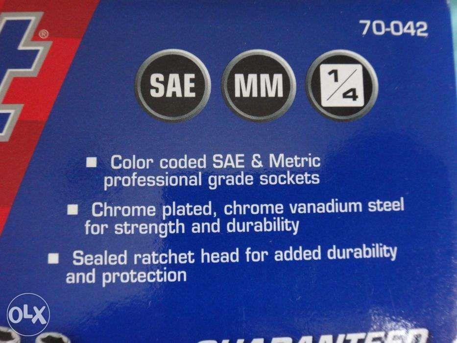 Duralast 45 Piece Socket Set 70042 NewUSA, Furniture & Home Living