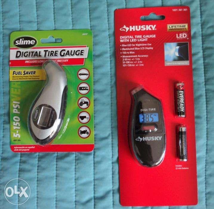 Slime and Husky Digital Tire Pressure Gauge NewUSA Furniture