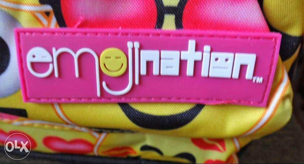 Emojination Emoji Backpack 17 inch NewUSA, Men's Fashion, Bags