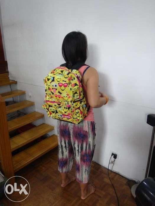 Emojination Emoji Backpack 17 inch NewUSA, Men's Fashion, Bags ...