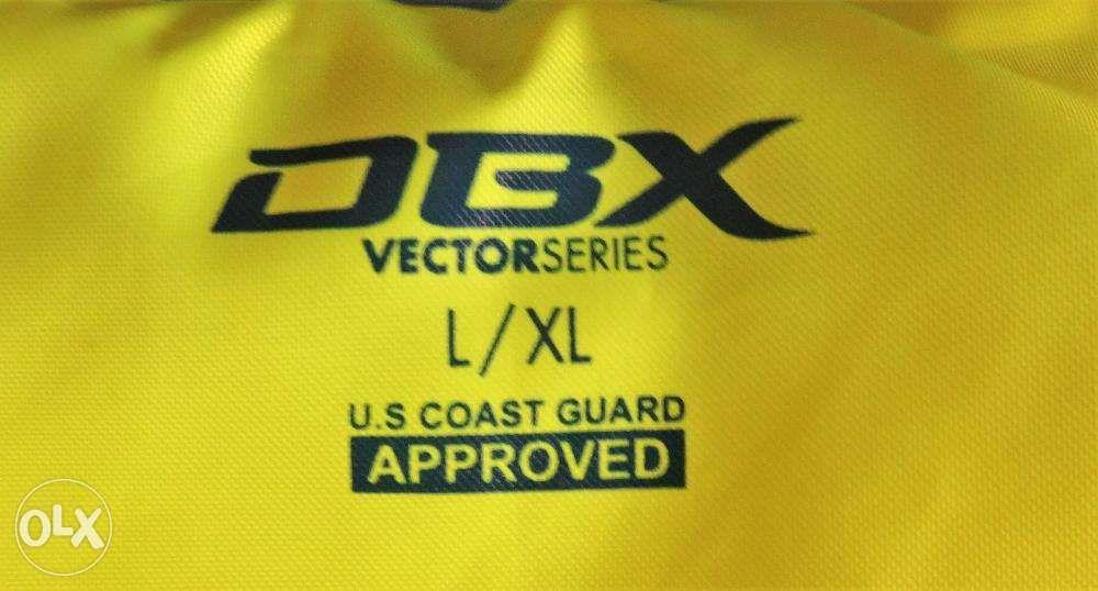 DBX Life Jacket Life Vest Lifevest PFD Adult Vector Series LXL NewUSA