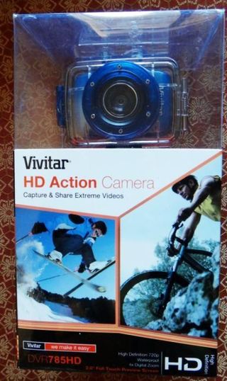 REPRICED! Vivitar HD Waterproof Action Camera DVR785HD NewUSA