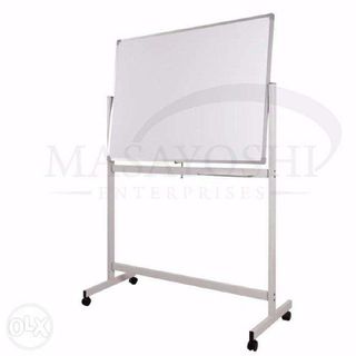 White board double face with stand