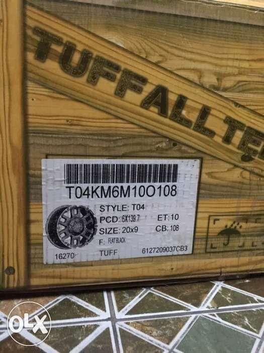 Tuff 74 20 Tuff T04 bnew mags orig 6Holes pcd 139, Car Parts & Accessories ...