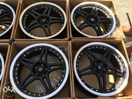 18” Gacosia Magwheels 5Holes pcd 100 fit altis subaru bnew