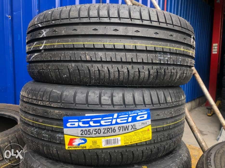 205-50-R16 Accelera alpha phi tire indonesia (Category: Mags and Tires) located in Quezon City. Submitted by mindanaotyrehaus (Listing ID 238676809, Image 2). Description: 205-50-R16 Accelera Tire 3,900 each brandnew tires made in Indonesia *price may change without prior notice *txt or call us to check availability * fix price * Cash transaction/ GCash/ Paymaya/BDO /BPI /Metrobank Online Transfer only First come first serve For every purchase of