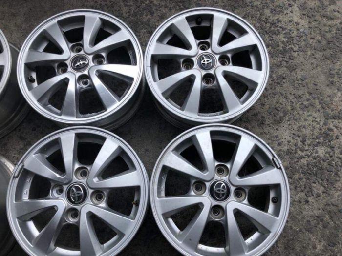 14 Toyota avanza stock used mags 4Holes pcd 114, Car Parts ...