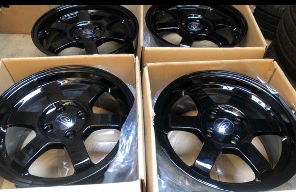 15” Rota Grid 1 Yamaha black mags 4Holes pcd 100 Brandnew, Car Parts ...