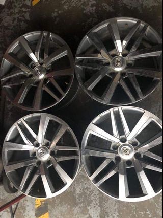 20" Toyota 4th gen design mags used 6Holes pcd 139 mags only