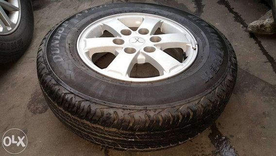 Triton Montero 16 Inch Rims with Dunlop Tires