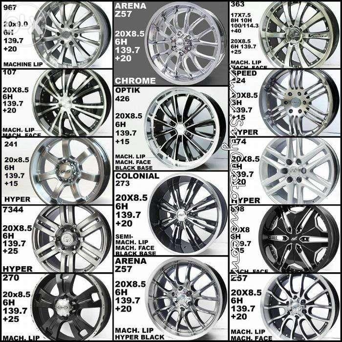 20 to 22 Inch Rims Mags Sale Deferred Payment 3 to 36mos Awc Wheels, Car Parts & Accessories