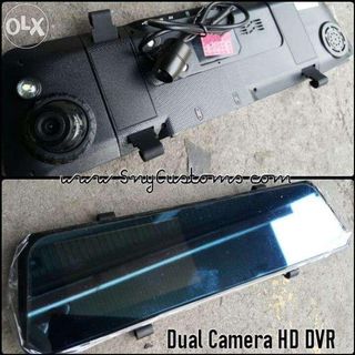 KLD Dual Camera with backing camera Hd dvr with wrnty