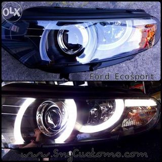 Ford ecosport projector DRL led Angel Eyes halo wd wrnty deferred pay