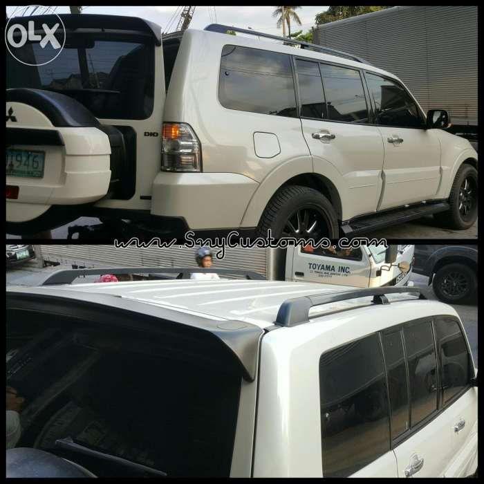 mitsubishi pajero roof rails