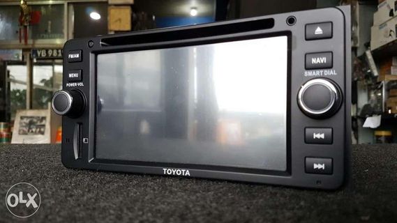 Toyota OEM DVD Usb Lcd touch screen radio TV Innova fortuner HiAce etc