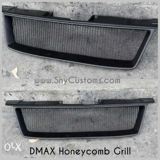 Isuzu DMax Dmax Honeycomb Sport Grill Flat Black