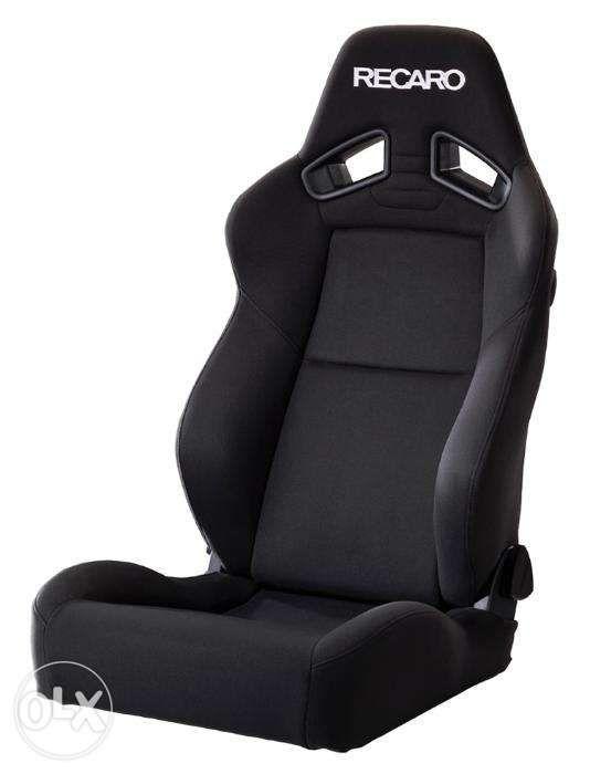 Sr7 Recaro Racing seats reclining Black Rails Suede Deferred payment