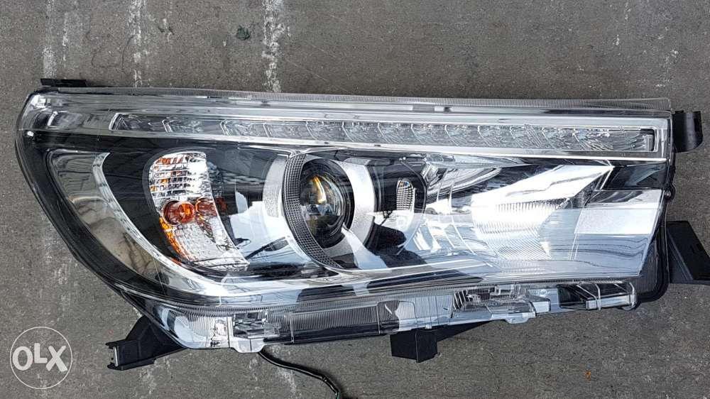 Revo HiLux projector DRL Conquest Rocco replaceable bulb Headlamps ...