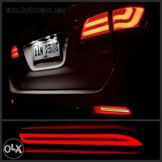 Fortuner Bumper Led Rear Sequential F1 flashing stop and low park light led