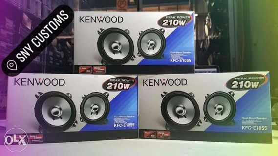Kenwood speakers Coaxial Or component separates original wrnty