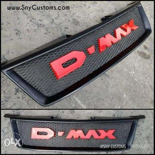 DMax Isuzu custom plastic honeycomb grill wd warranty deferred pay