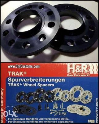 H R Benz wheel spacer 5x112 ball stud bolt also available
